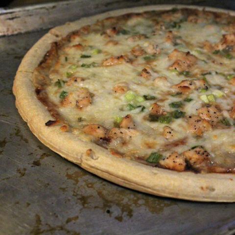 Spicy barbecue chicken pizza recipe | One Mama's Daily Drama