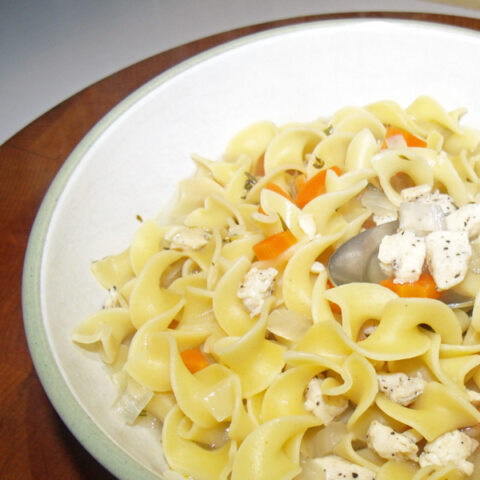 Mom’s chicken noodle soup