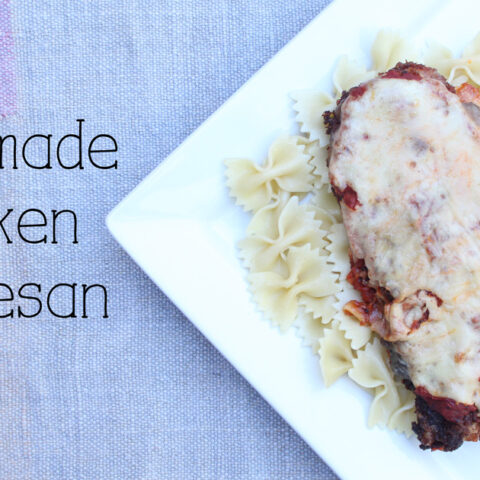 Amazing homemade chicken parmesan recipe