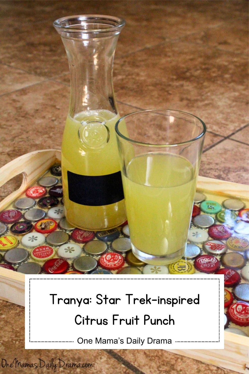 Tranya: Star Trek-inspired citrus fruit punch.