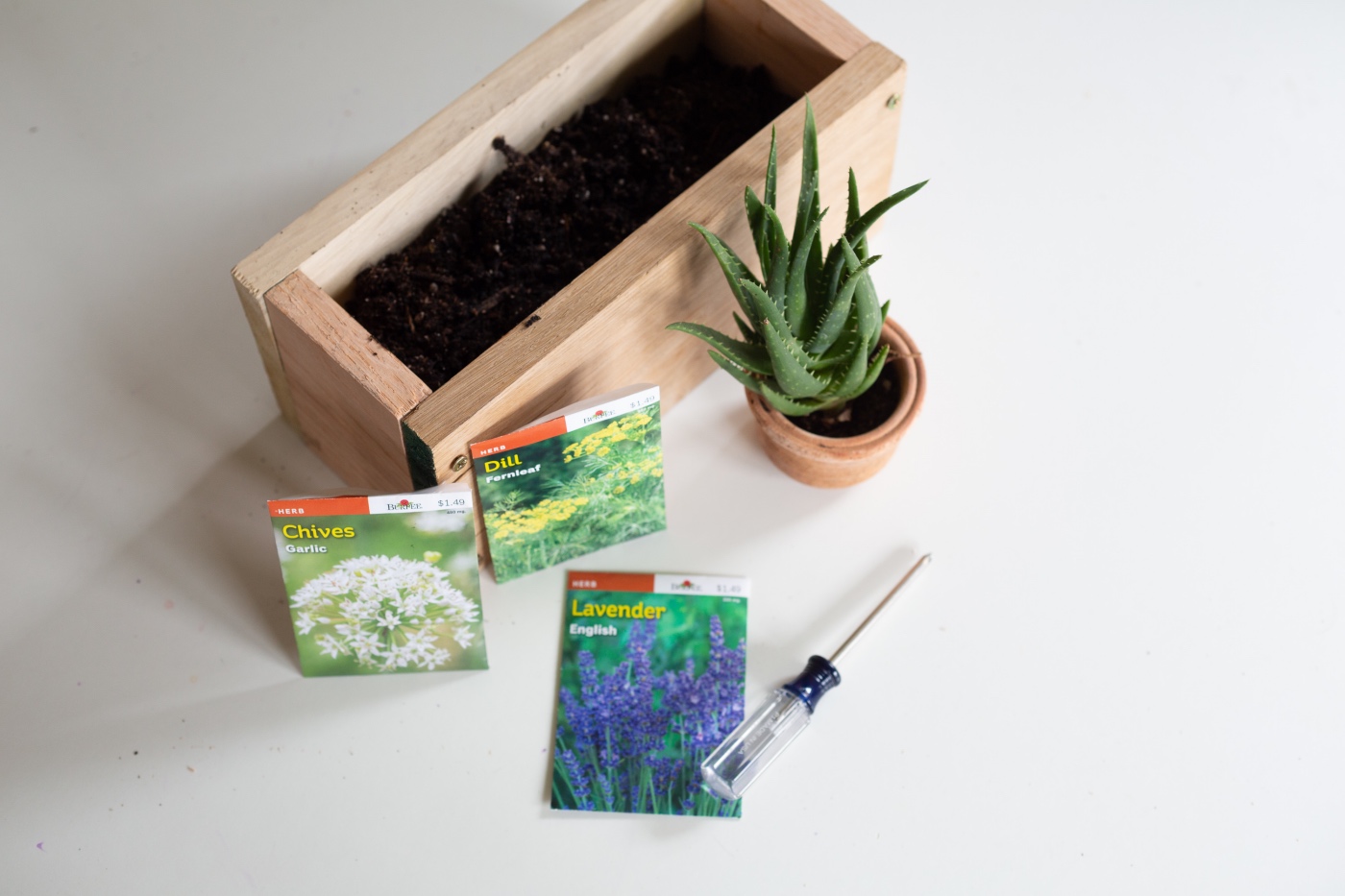 Cedar planter box from Pop Shop America.