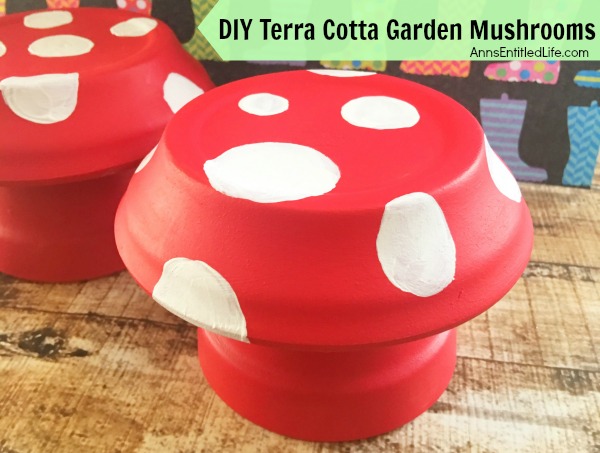 Terra cotta mushrooms from Ann's Entitled Life.