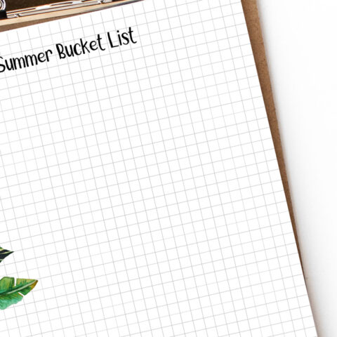 Image for Summer Bucket List