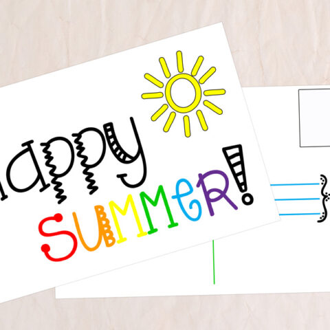 Image for Summer Postcard to Send in the Mail