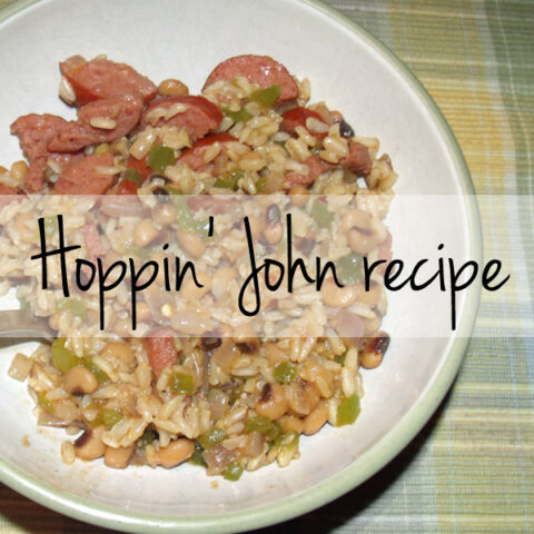 Hoppin john recipe: black-eyed peas, rice, bacon, and sausage | One Mama's Daily Drama