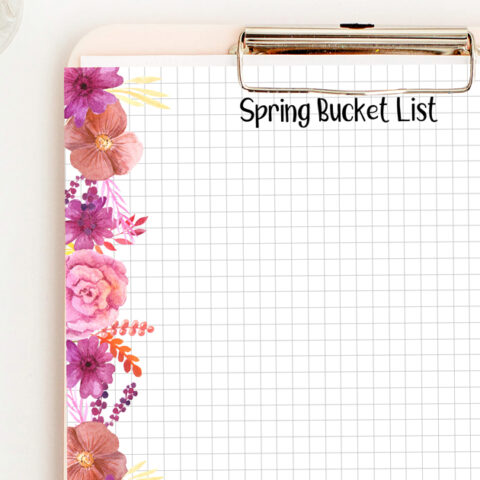 Image for Spring Family Bucket List