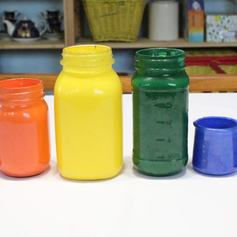 Image for Paint Drip Mason Jar Candle Holders