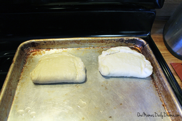 Pretzel pocket sandwich recipe | One Mama's Daily Drama --- Make your own ham and swiss hot pockets with a pretzel crust.