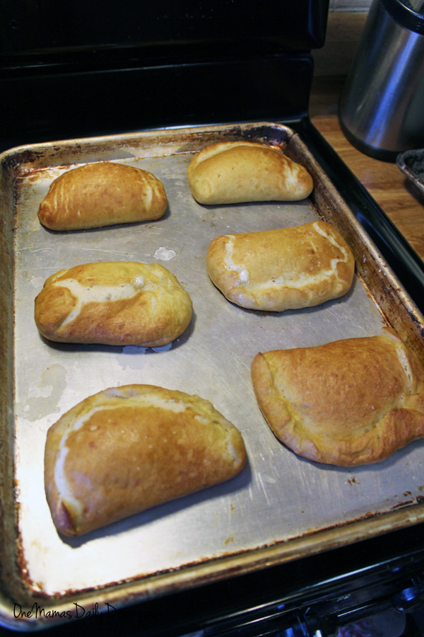 Pretzel pocket sandwich recipe | One Mama's Daily Drama --- Make your own ham and swiss hot pockets with a pretzel crust.