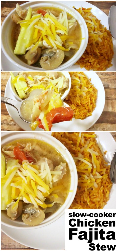 Slow cooker chicken fajita stew
