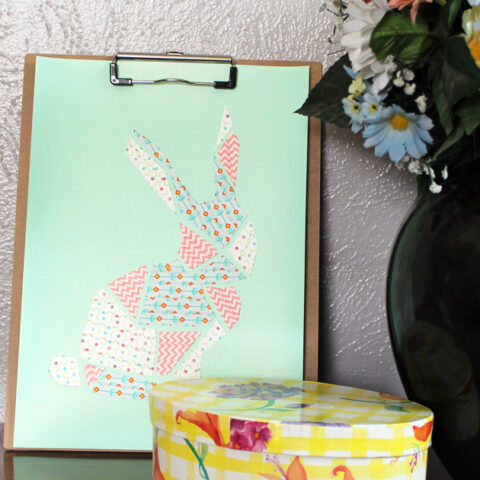 Image for Washi Tape Bunny Art