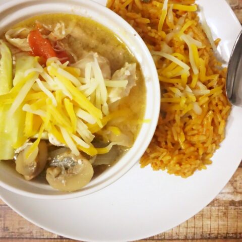 Slow cooker chicken fajita stew