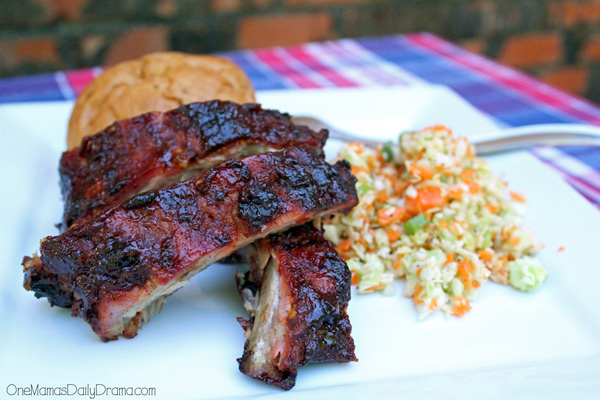 Sweet and spicy Texas BBQ ribs | The best and easiest grilling recipe by OneMamasDailyDrama.com