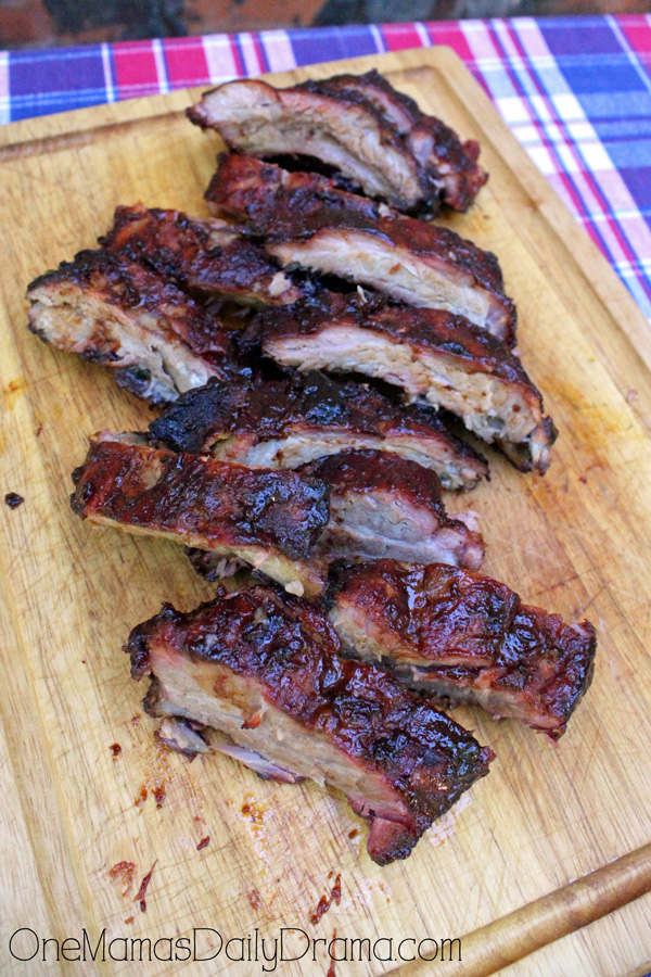 Sweet and spicy Texas BBQ ribs | The best and easiest grilling recipe by OneMamasDailyDrama.com