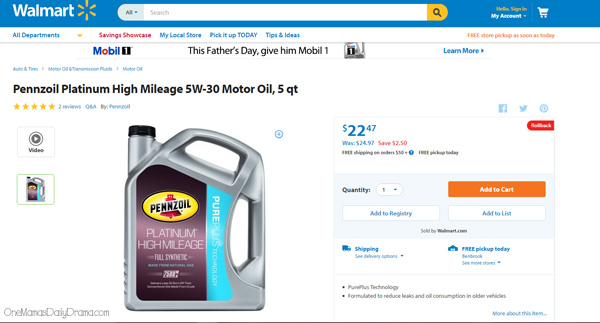 8 brilliant tips to make your car last forever | OneMamasDailyDrama.com --- No. 2 is to use a high-mileage oil.