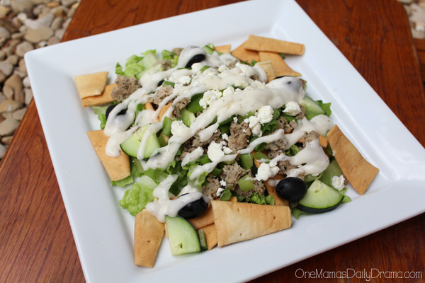 Mediterranean turkey bowls recipe from OneMamasDailyDrama.com