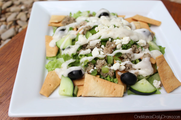 Mediterranean turkey bowls recipe from OneMamasDailyDrama.com