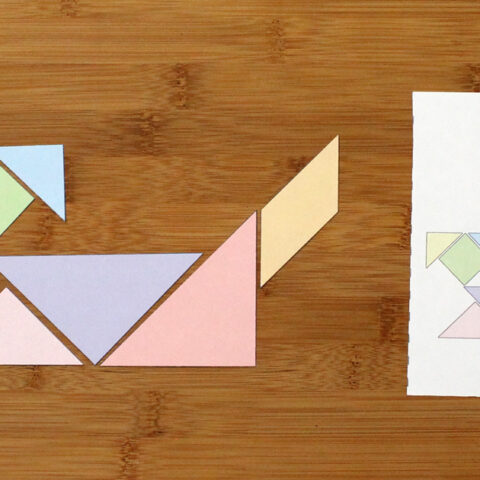 Image for Play with tangrams