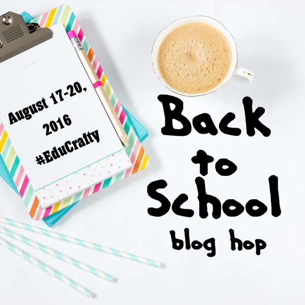 Back to school blog hop | Share your school & education craft projects with #EduCrafty