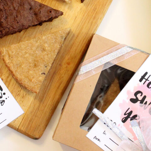 Sweet school year treat box + printable card