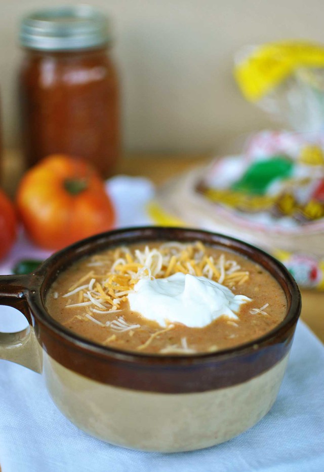 Chicken Tortilla Soup from Becky's Best Bites