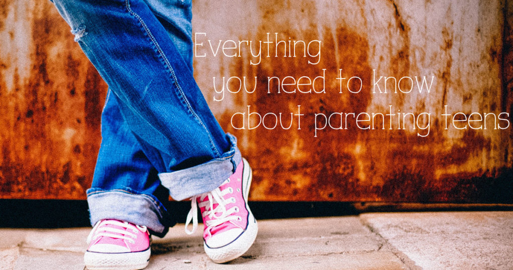 Everything you need to know about parenting teens | A simple idea from One Mama's Daily Drama