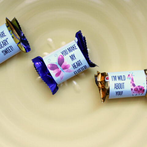 Image for Valentine's Day Mini Candy Wrappers