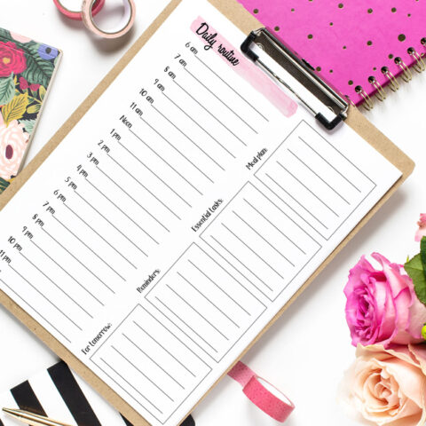 Image for Daily Routine Planner