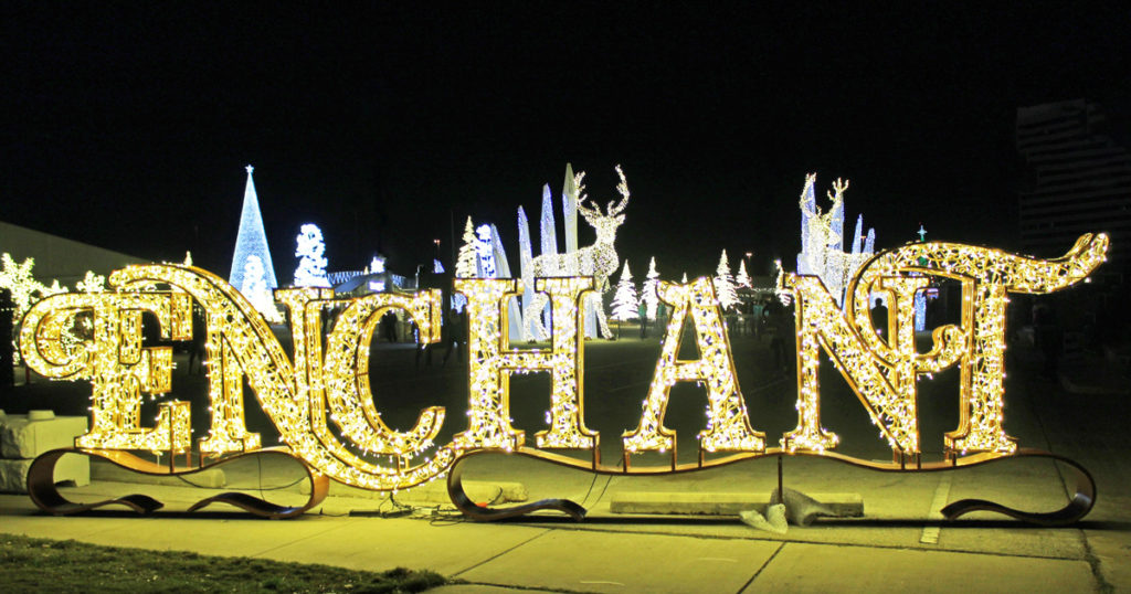 Enchant Christmas is open in DFW through Dec. 31, 2017. Get a peek at what's inside and a discount code for 20% off!