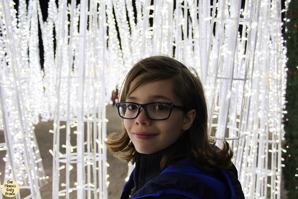 The icicle forest is perfect for pretty photos.