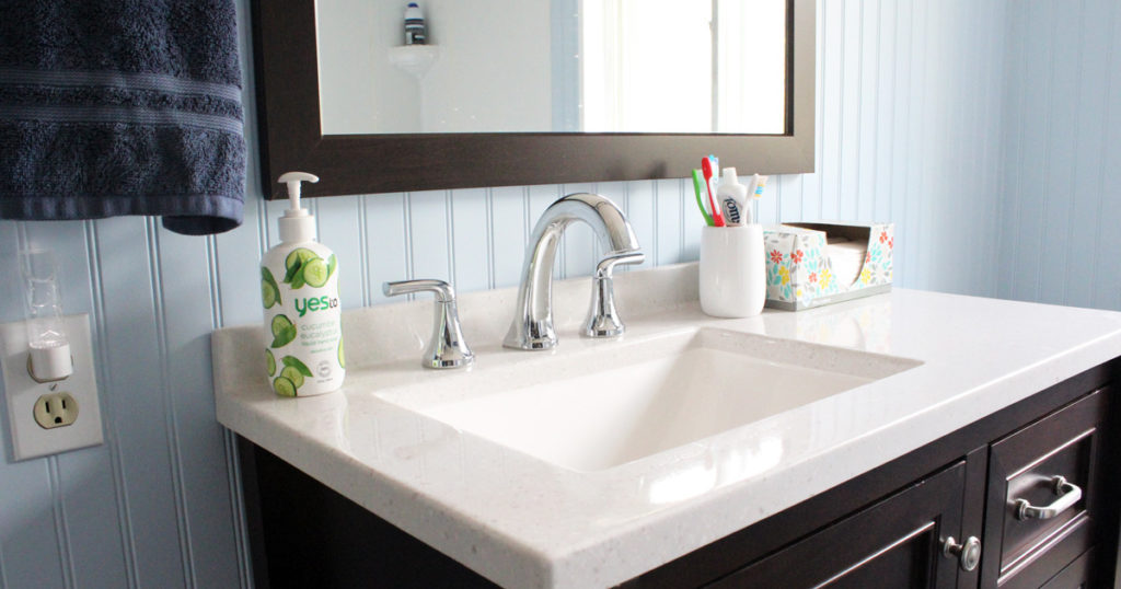 bathroom remodel project