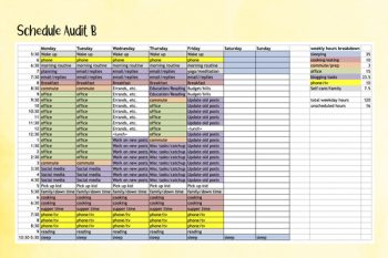 How to Do a Schedule Audit to Find More Time in Your Day