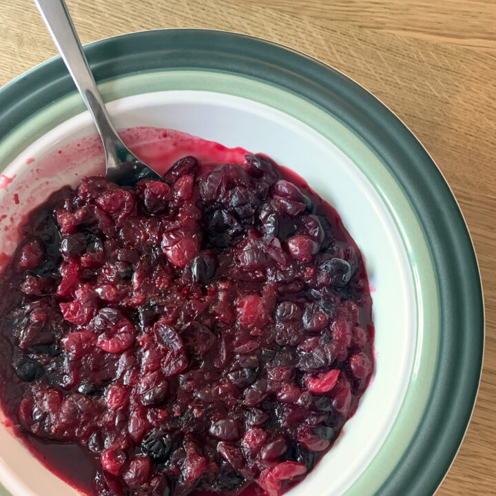 Homemade Cranberry Sauce
