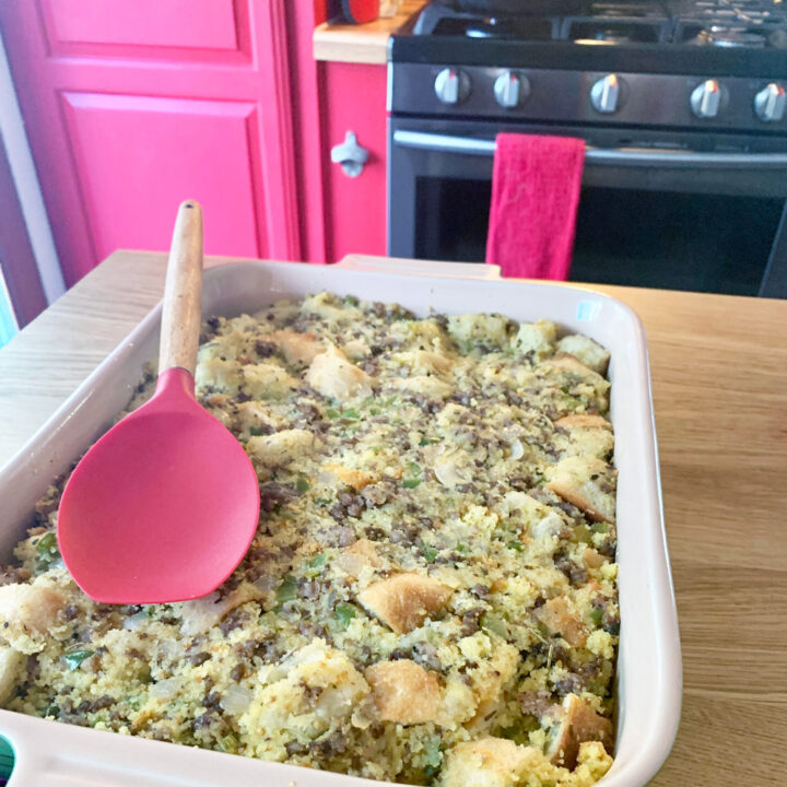 Sausage Cornbread Stuffing