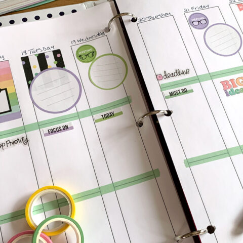 Image for Weekly Planner Layout