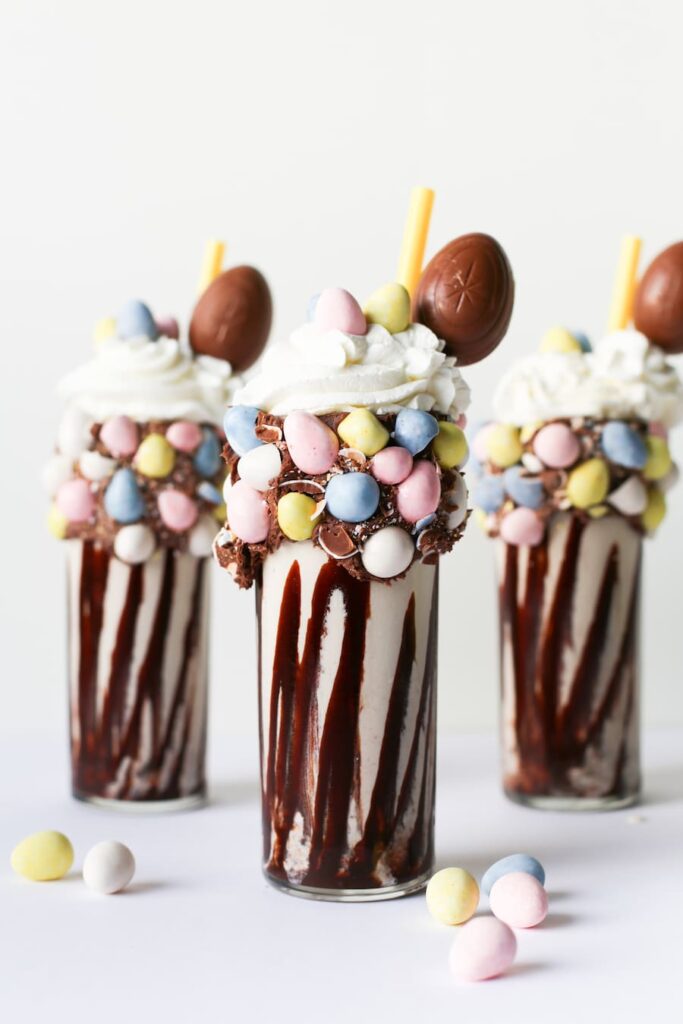 Cadbury mini egg milkshakes from Salty Canary.