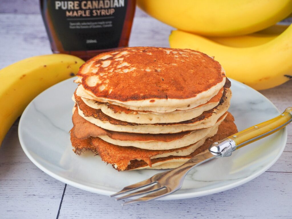 Banana pikelets from Aussie Home Cook.