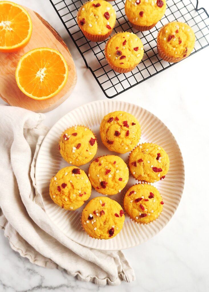 Orange muffins from Cooking in Chinglish.