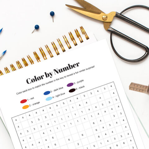 Image for Winter Color by Number