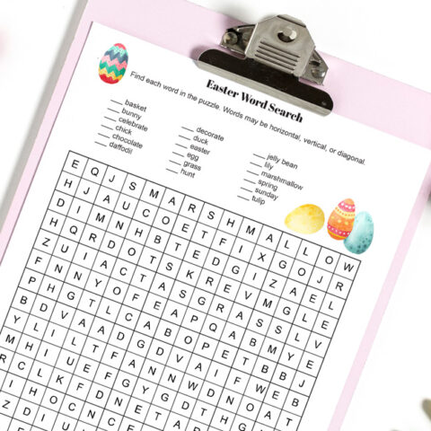 Image for Easy Easter Word Search
