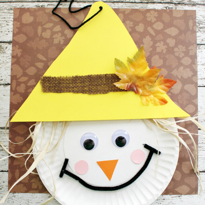 Image for Scarecrow paper plate craft