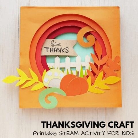 Image for 3D Thanksgiving papercraft