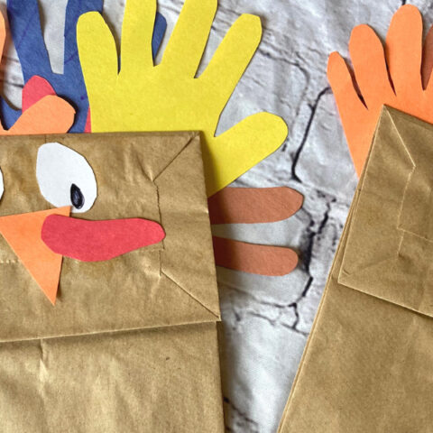 Image for Turkey paper bag puppet