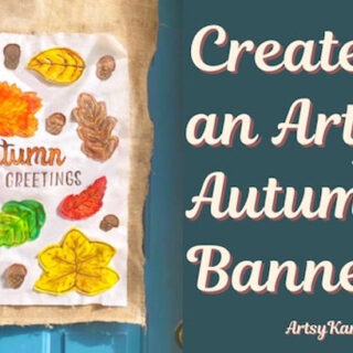 Image for DIY autumn welcome banner