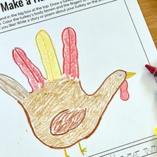 Image for Thanksgiving hand turkey