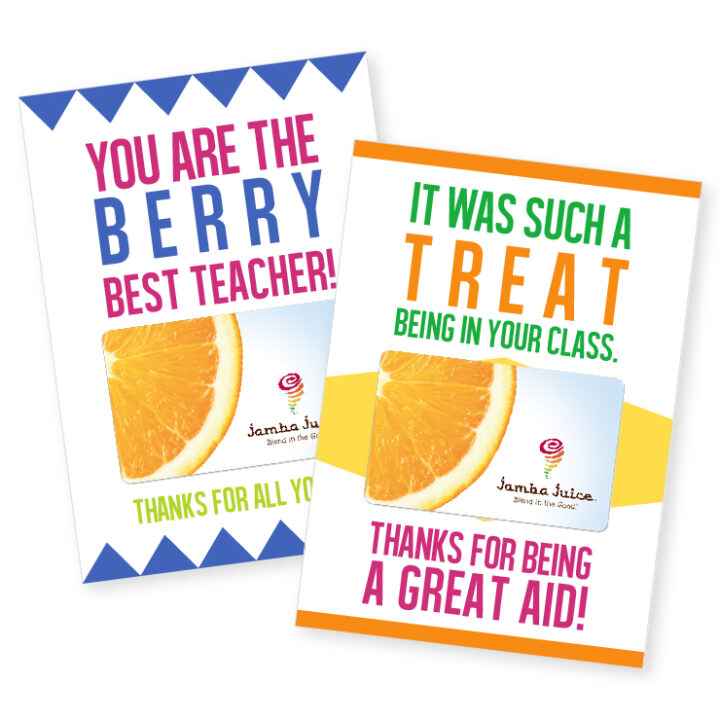 Image for Jamba Juice Gift Printable