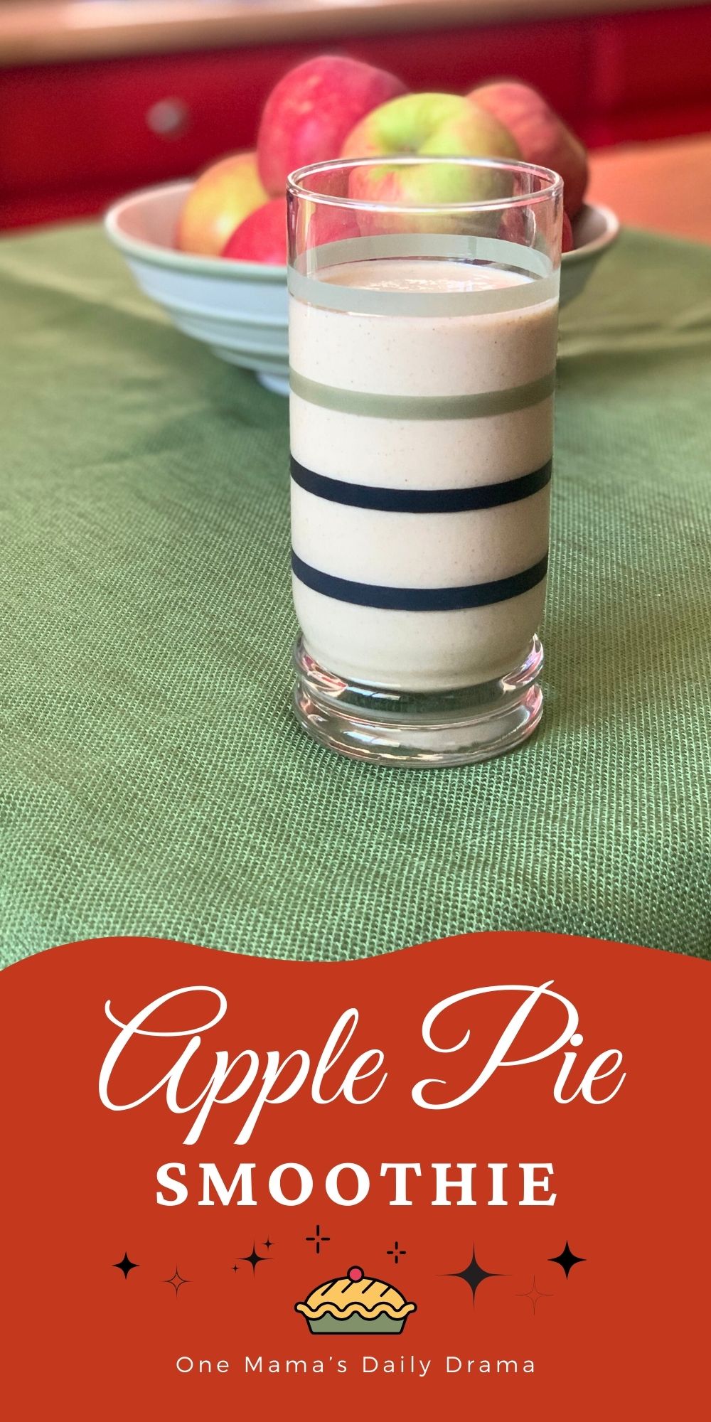 Apple pie smoothie.