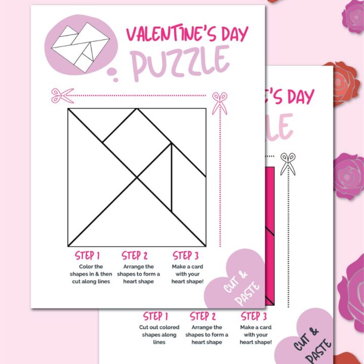 Image for STEM Valentine Tangram Activity