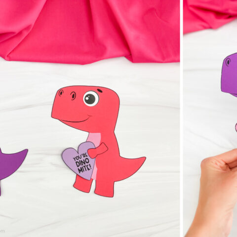 Image for Dinosaur Valentine Craft