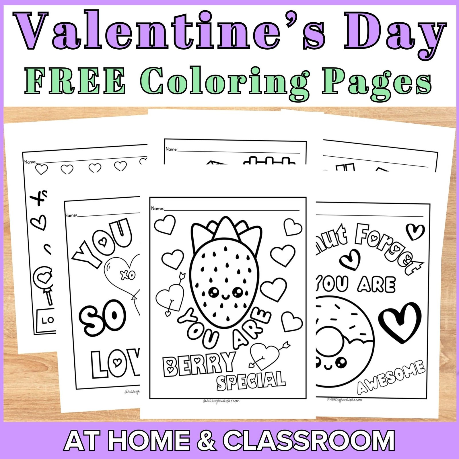 Image for Valentine’s Day Coloring Pages